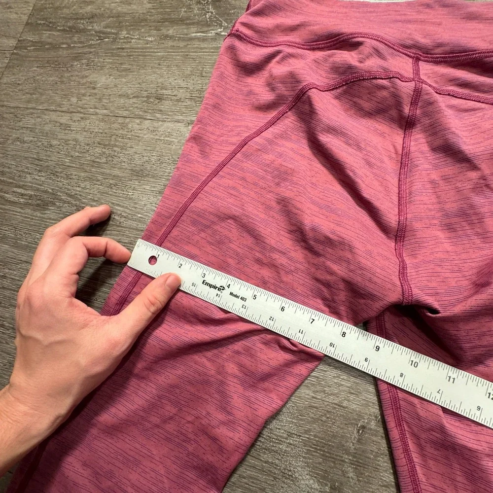 Outdoor Voices Leggings Womens Large Pink Yoga Performance‎ Modern Fitness 26x24